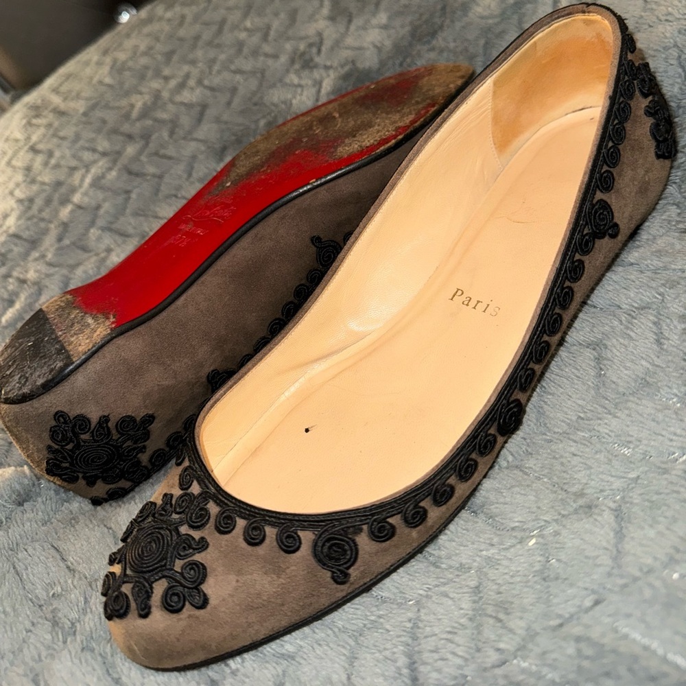 Christian Louboutin flats